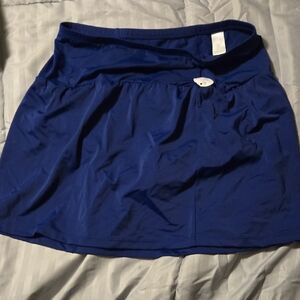 Blue Swim Skirt